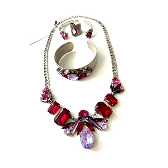 Sorrelli Pink Ruby Set - Picture 1 of 1